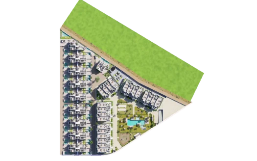 Appartement moderne avec piscine et spa à Los Alcázares – résidence premium golf et plage