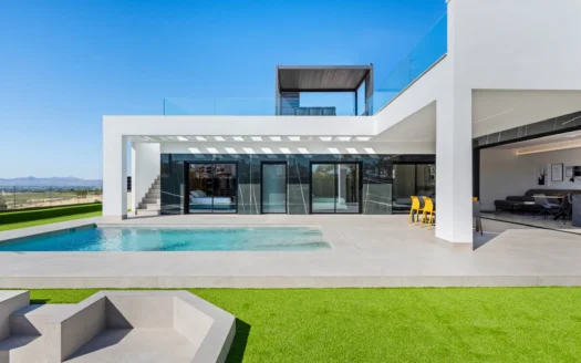 Villa contemporaine avec piscine privée et solarium à La Finca Golf – Algorfa – Costa Blanca