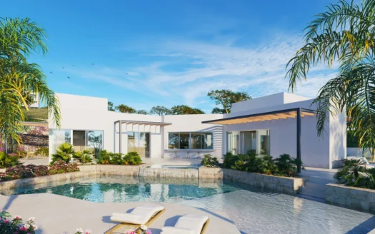 Villa ENSOA Nº40 avec piscine, 3 chambres et 415 m² construits – Mimosa Community