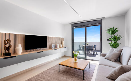 Appartement PMR rez-de-chaussée 2 chambres avec jardin dans résidence avec piscine à Guardamar del Segura – El Raso – Costa Blanca