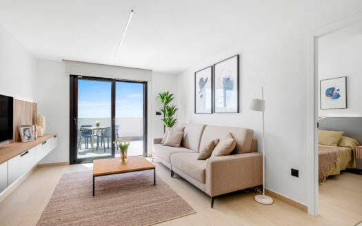 Appartement PMR rez-de-chaussée 2 chambres avec jardin dans résidence avec piscine à Guardamar del Segura – El Raso – Costa Blanca